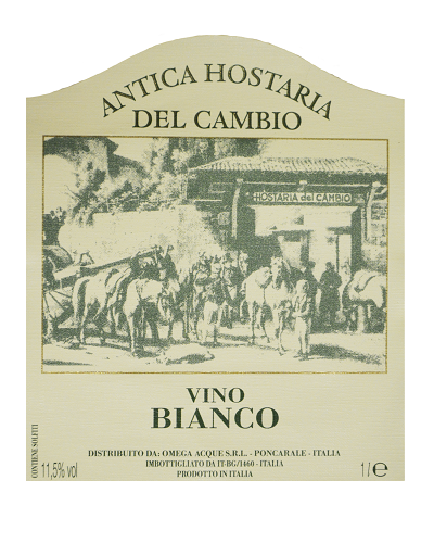 ANTICA HOSTARIA BIANCO 1 l - cassa 12 bottiglie vetro a rendere