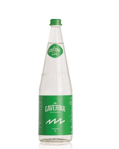 GAVERINA frizzante 1 l - cassa 12 bottiglie vetro a rendere 