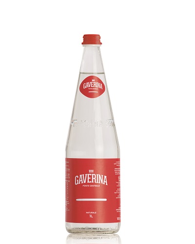 GAVERINA naturale 1 l - cassa 12 bottiglie vetro a rendere