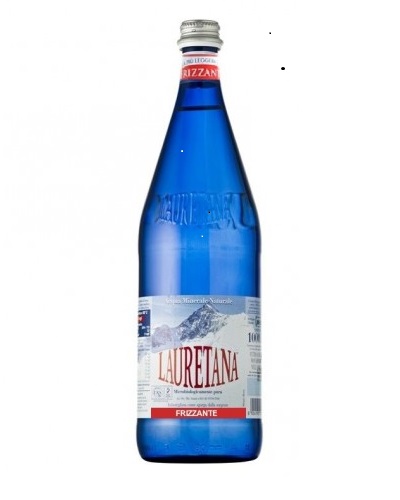 LAURETANA frizzante 1 l - cassa 12 bottiglie vetro a rendere