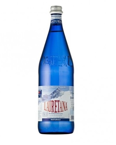 LAURETANA naturale 1 l - cassa 12 bottiglie vetro a rendere