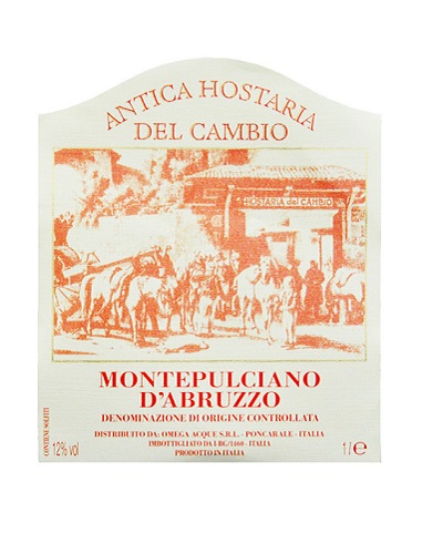 ANTICA HOSTARIA MONTEPULCIANO 1 l - cassa 12 bottiglie vetro a rendere