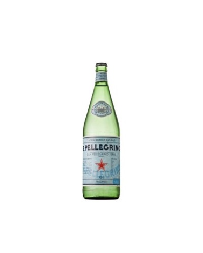 S. PELLEGRINO frizzante 1 l - cassa 12 bottiglie vetro a rendere
