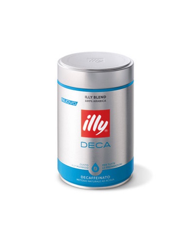Illy macinato decaffeinato barattolo 250 g.
