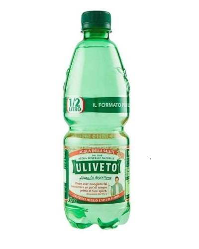 ULIVETO effervescente naturale cl. 50 PET - confezione 24 bottiglie